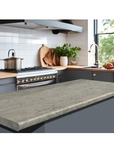   Asztallap 3458 Travertine silver extra kopásálló fényes 3600x900x38 mm-es