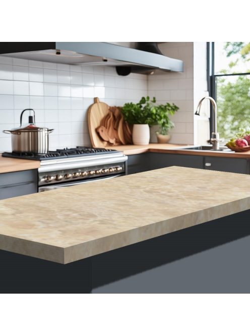 Asztallap 6242 Italico crema extrakopásálló fényes 3600x900x38 mm-es