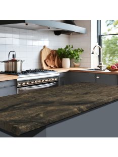   Asztallap 9482 Marbled cappuccino extra kopásálló fényes 3600x900x38 mm-es