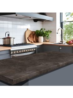 Asztallap 4299 Dark atelier ue matt 4100x900x38 mm-es
