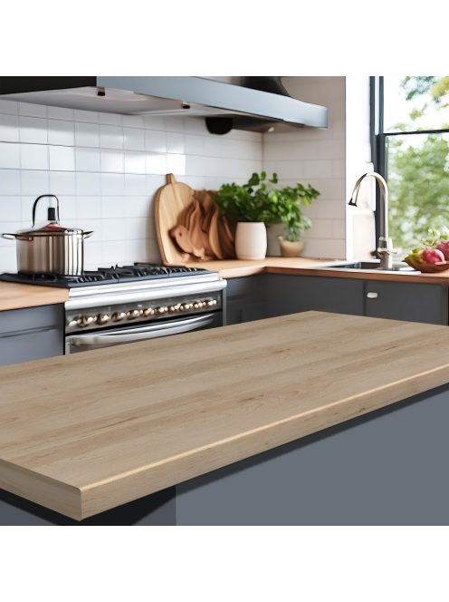 Asztallap K013 Homok artisan bükk su matt 4100x900x38 mm-es