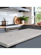 Asztallap K095 Világos terrazzo márvány su matt 4100x900x38 mm-es