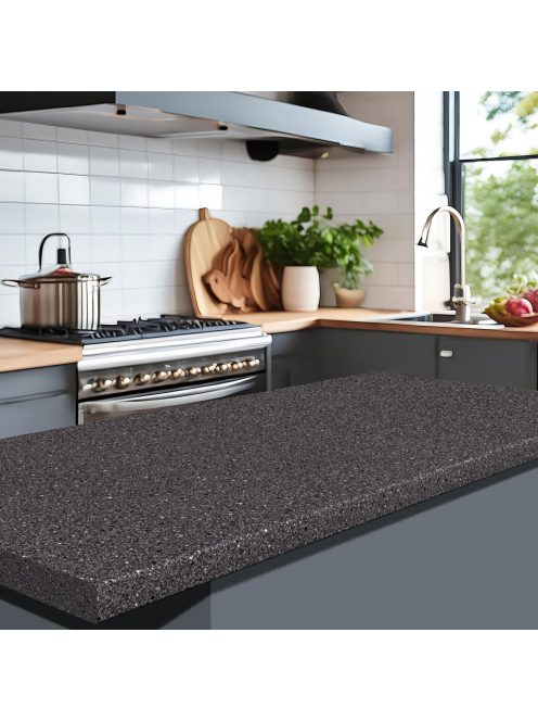 Asztallap K203 Antracit gránit pe matt 4100x900x38 mm-es