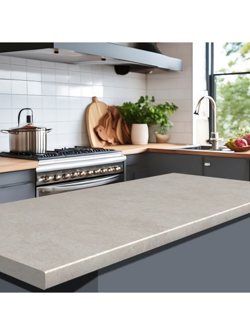 Asztallap K209 Világos mészkő rs matt 4100x900x38 mm-es