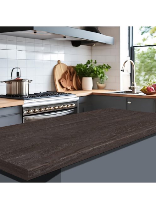 Asztallap K213 Sötét tivoli rs matt 4100x900x38 mm-es