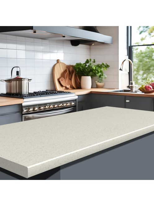 Asztallap K215 Fehér dünék bs matt 4100x900x38 mm-es