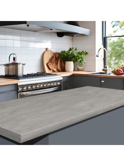Asztallap K350 Beton rt matt 4100x900x38 mm-es