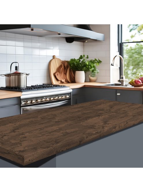 Asztallap K351 Rozsda rt matt 4100x900x38 mm-es