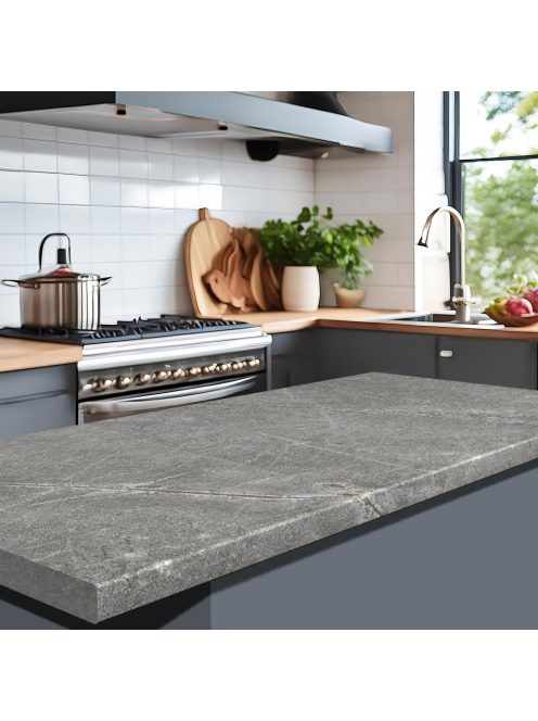 Asztallap K368 Szürke atlanti márvány ph matt 4100x900x38 mm-es