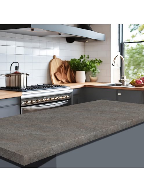 Asztallap K540 Szürke albus pn matt 4100x900x38 mm-es