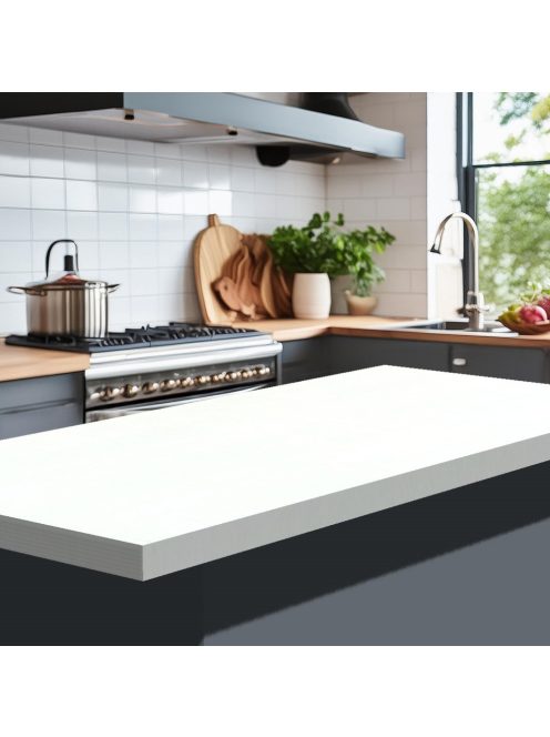 Asztallap I-1010 Alpesi fehér matt 4200x900x38 mm-es