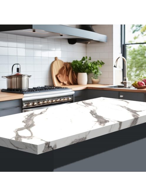 Asztallap I-4110 Perugia marble matt 4200x900x38 mm-es