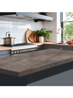 Asztallap I-4420 Dominica slate matt 4200x900x38 mm-es