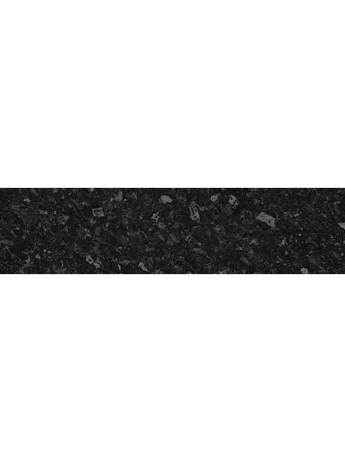 Dekorcsík K210 Fekete kovakő pe matt 4120x43 mm-es