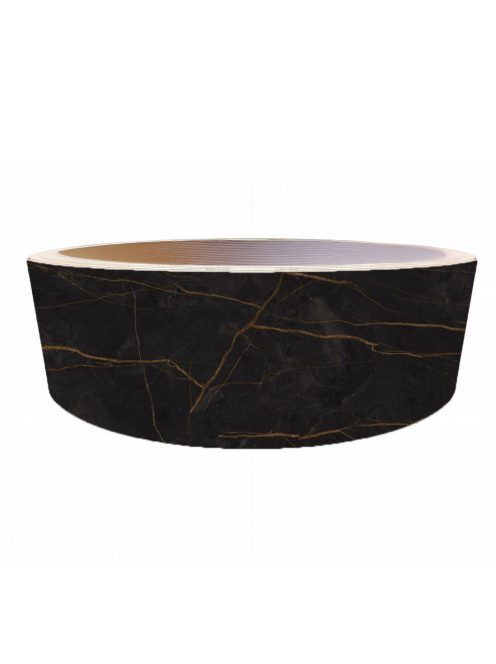 Dekorcsík K698 Fekete márvány pn matt 4120x43 mm-es
