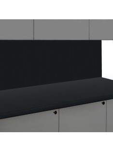   Falburkoló 2253 Diamond black extra kopásálló fényes 10 mm-es