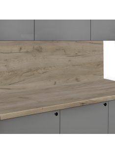   Falburkoló K002 Szürke craft tölgy fp matt 4100x640x10 mm-es