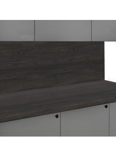 Falburkoló K016 Carbon tengeri fa su matt 4100x640x10 mm-es