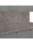 Falburkoló K093 Szürke emperador márvány sl matt 4100x640x10 mm-es