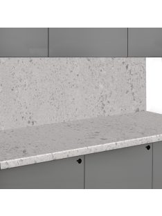   Falburkoló K095 Világos terrazzo márvány su matt 4100x640x10 mm-es