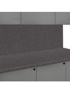Falburkoló K203 Antracit gránit pe matt 4100x640x10 mm-es