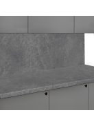 Falburkoló K207 Szürke galaxy rs matt 4100x640x10 mm-es