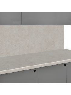 Falburkoló K209 Világos mészkő rs matt 4100x640x10 mm-es