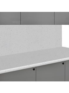 Falburkoló K217 Fehér andromeda gm matt 4100x640x10 mm-es
