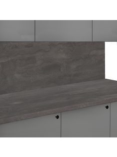 Falburkoló K352 Vas rt matt 4100x640x10 mm-es