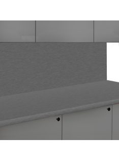 Falburkoló K523 Platinum pe matt 4100x640x10 mm-es