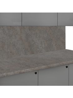 Falburkoló K540 Szürke albus pn matt 4100x640x10 mm-es