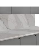 Falburkoló K551 Calacatta márvány su matt 4100x640x10 mm-es