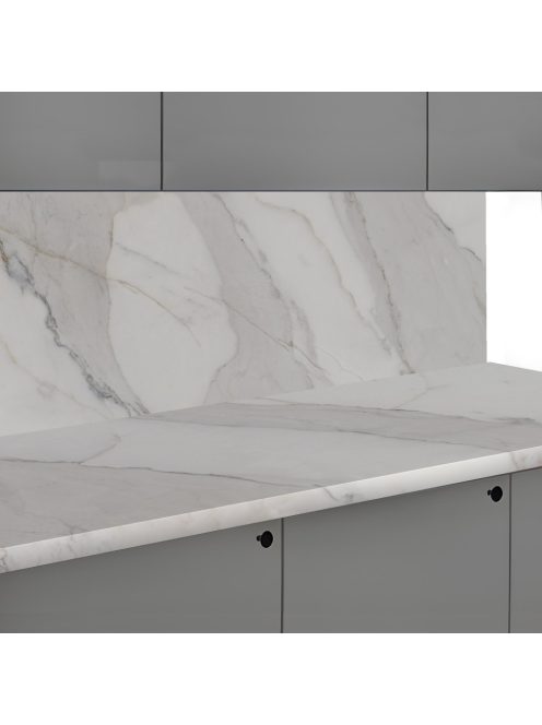 Falburkoló K551 Calacatta márvány su matt 4100x640x10 mm-es