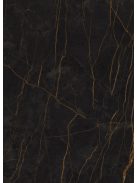 Falburkoló K698 Fekete márvány pn matt 4100x640x10 mm-es