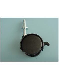   BELTÉRI BÚTORGÖRGŐ 9609 FÉKEZŐS HÜVELYES 50mm  40kg FEKETE