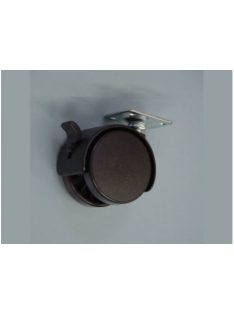   BELTÉRI BÚTORGÖRGŐ 9613 FÉKEZŐS TALPAS 50mm  40kg FEKETE