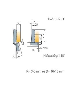 BÚTORPÁNT TITUS 248.0M23.05 RÁÜTŐDŐ NORMÁL NIKKEL