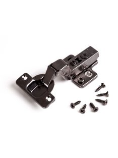   BÚTORPÁNT HB 203 BLACK CSILLAPÍTOTT KÖZÉZÁRÓDÓ PÁNT +EXC.ALÁTÉT +6 FACSAVAR FEKETE NIKKEL
