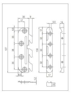 ÁGYVASALAT 3361.0000.30 4 SAROKHOZ SÁRGA