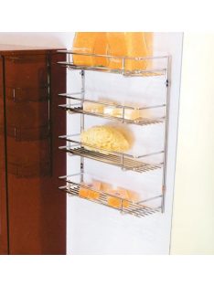   FÜRDŐSZOBAI TÁROLÓ PAA04 NÉGYRÉSZES POLC 325×400×100 mm KRÓM