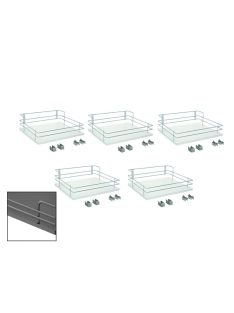 BELSŐ FÉMRÁCS CEM60CM50M VGF KOSÁRKÉSZLET ANTRACIT