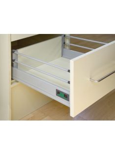   FDS DUPLAFALÚ FÉM FIÓKOLDAL FDS-DF D 550mm MAGASITOTT, 40kg SZÜRKE