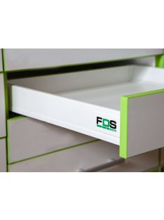 FDS DUPLAFALÚ FÉM FIÓKOLDAL FDS-DF N 500mm, 40kg FEHÉR