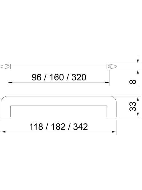 BÚTORFOGANTYÚ 2182-182 ZN1 160 KRÓM