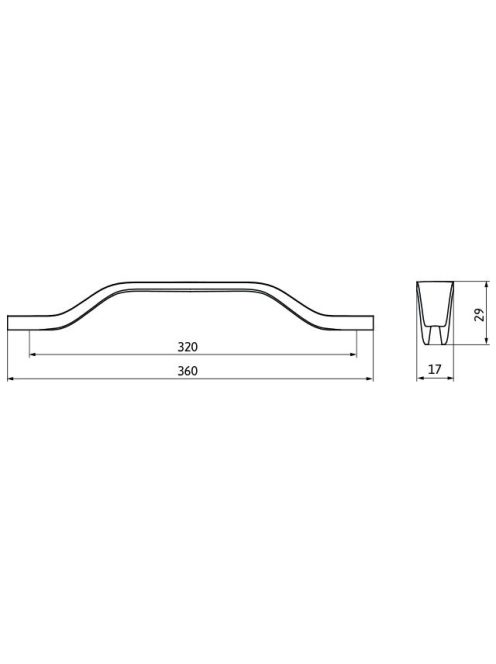 BÚTORFOGANTYÚ 2318-360ZN21 320 NIKKEL