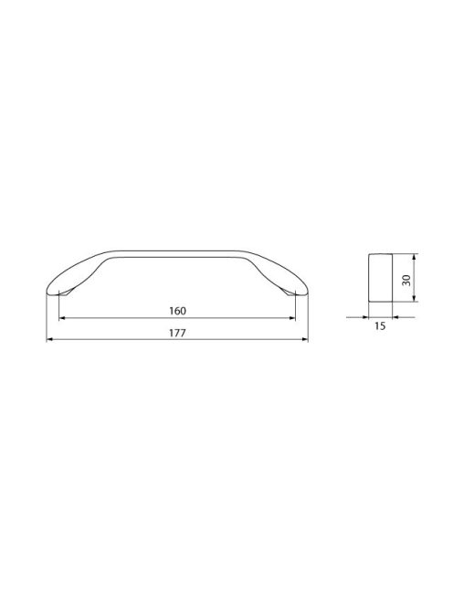 BÚTORFOGANTYÚ 2266-177ZN1 160 KRÓM