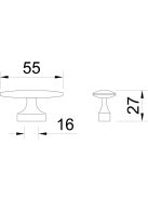 BÚTORFOGANTYÚ 2441-56ZN21 NIKKEL