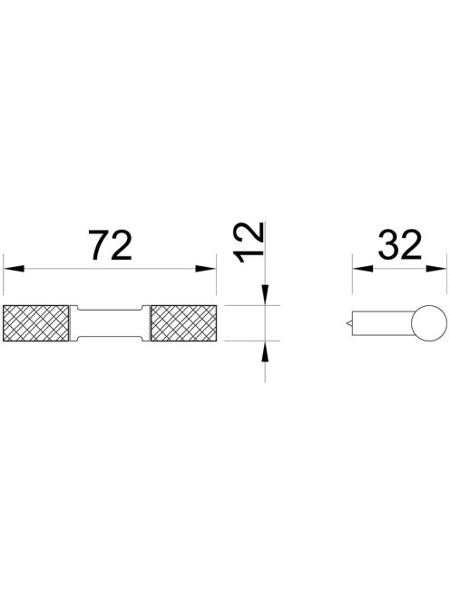 BÚTORFOGANTYÚ 2509-72 ZN27 ACÉL