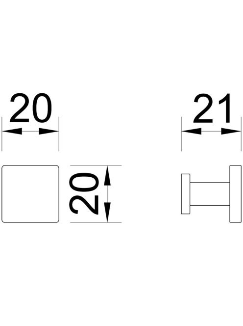 BÚTORFOGANTYÚ 2506-20 ZN21 NIKKEL