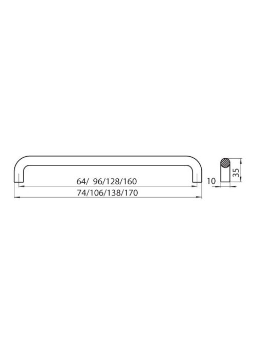 BÚTORFOGANTYÚ 901-170 N1 160 ACÉL